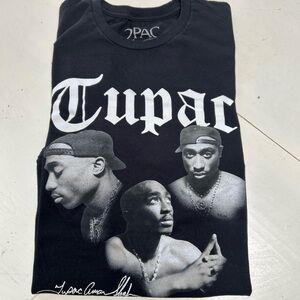 Tupac Black Graphic Tee